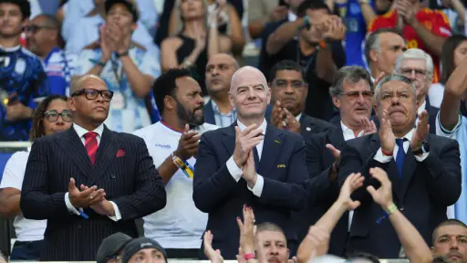 Gianni Infantino desata debate tras hablar de la clasificación de Argentina. ,EFE.