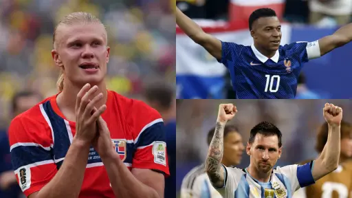 Erling Haaland iguala a los goleadores Messi y Mbappé 