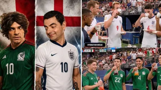 México vs. Inglaterra Mundial 2026 ,Redes sociales