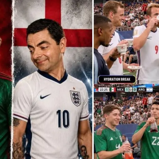 México vs. Inglaterra Mundial 2026 ,Redes sociales