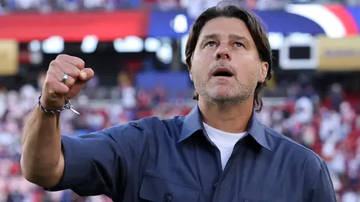 Pochettino celebra luego de que Estados Unidos avanzara a los octavos de final del Mundial 2026 ,EFE