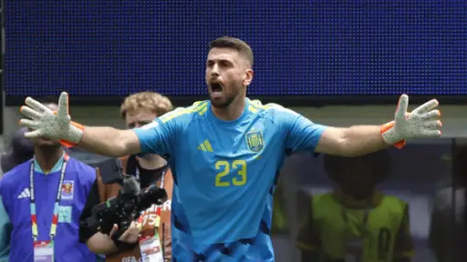 Unai Simón, portero de la Selección de España 