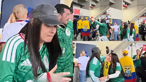 Aficionada de México sigue en el ojo del huracán 