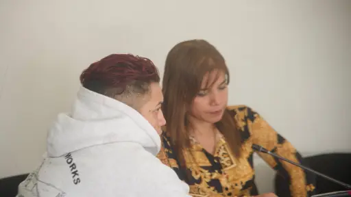Kimberly Dayan Carolina Rodas Martínez, alias la Tiradora, fue condenada a 20 años de prisión por asesinato en grado de tentativa. ,Omar Solís/Emisoras Unidas
