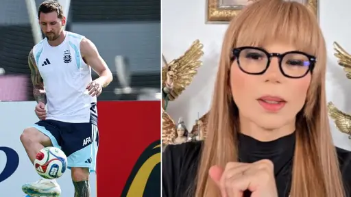 Mhoni Vidente Selección de Argentina ,Foto EFE / Captura de pantalla