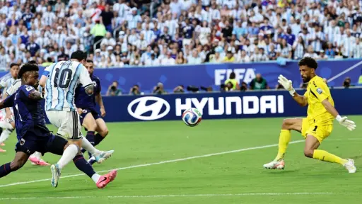 Messi sigue imparable en el campeonato del mundo. ,EFE.