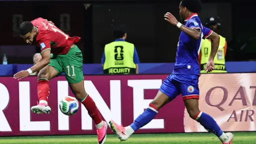Ismael Saibari se ha consolidado como la gran figura y revelación de la selección de Marruecos en el Mundial 2026 ,Agencia EFE