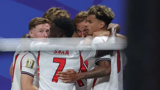 Celebración de Inglaterra ante la República Democrática del Congo en el Mundial 2026 - EFE