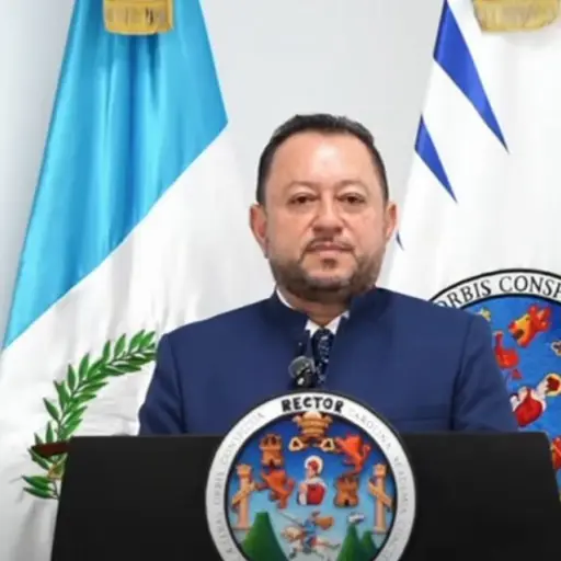 Walter Mazariegos confirma que tomó posesión como rector de la Usac para el período 2026-2030. ,Facebook/W.M.