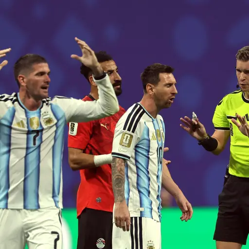 Tras la derrota ante Argentina, Egipto pide sancionar al árbitro del partido. ,EFE.