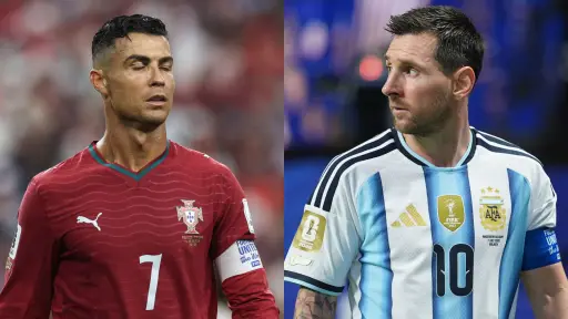Cristiano Ronaldo y Lionel Messi durante el Mundial 2026