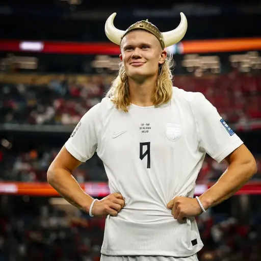 Erling Haaland, figura de la selección de Noruega - instagram @erling