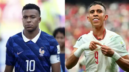 Francia vs Marruecos ,Foto EFE