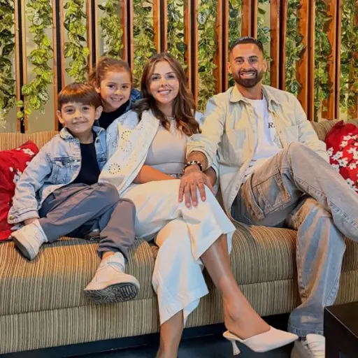 Una de las últimas celebraciones de Lucas Trejo con su familia 