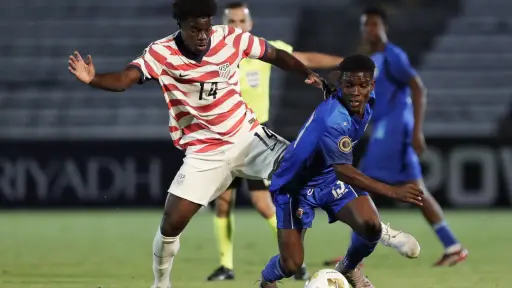 Estados Unidos goleó a Haití en Premundial Sub-20 