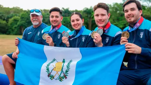 El skeet lidera una jornada de seis medallas para Guatemala en Santo Domingo 2026