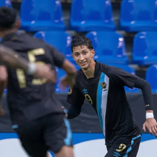Celebración de Guatemala ante Antigua y Barbuda en el Premundial sub-20 - Concacaf