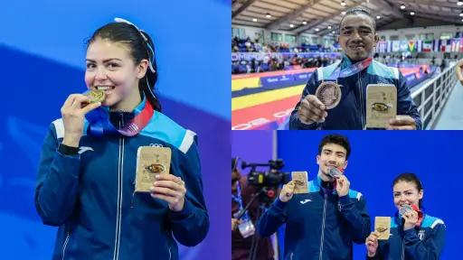 Alejandra Higueros, José Ramos y César Aguilar con medallas centroamericanas y del caribe 