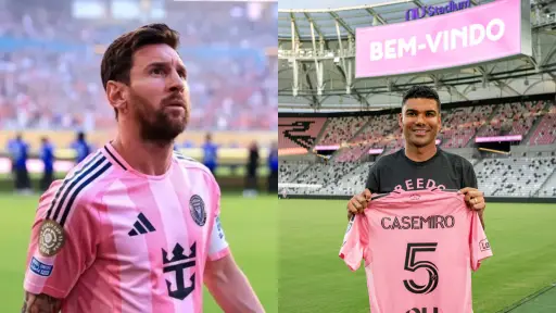 Lionel Messi y Casemiro coincidirán en el Inter Miami 