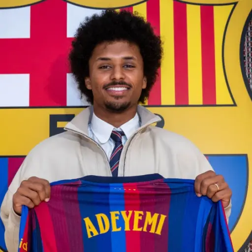 Adeyemi es nuevo jugador del F. C. Barcelona 