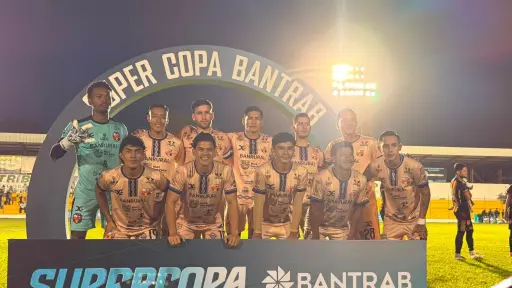 Once titular del Deportivo San Pedro en la Supercopa Bantrab - Deportivo San Pedro