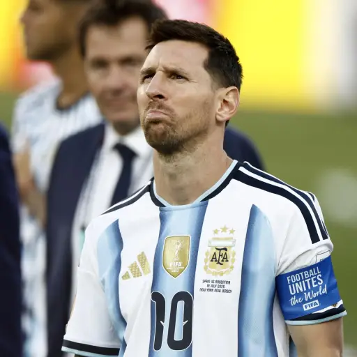 Lionel Messi cabizbajo tras la final del Mundial 2026 que perdió Argentina - EFE