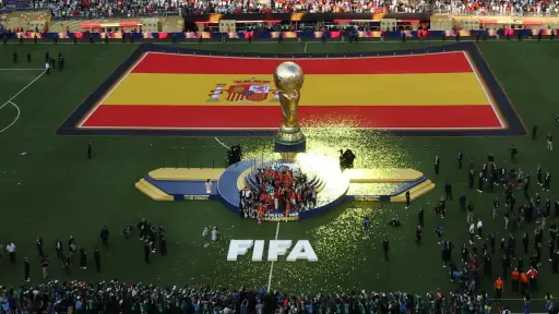 Celebraciones de España tras conquistar el Mundial 2026 de la FIFA - EFE