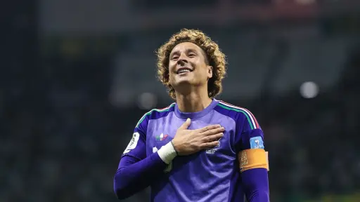 Guillermo Ochoa en su último partido con la Selección de México - Selección de México