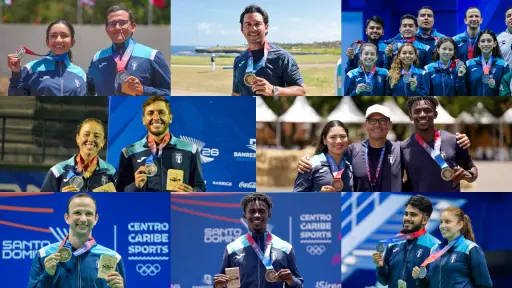 Atletas guatemaltecos con medallas en Juegos Centroamericanos y del Caribe 2026 