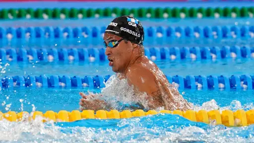 Erick Gordillo, nadador de Guatemala en Juegos Centroamericanos y del Caribe 2026 
