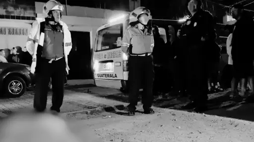 Los cuerpos de resacate lamentaron la muerte de dos personas en la zona 2 de Villa Nueva. ,Bomberos Municipales.