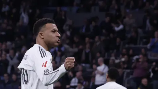 Kylian Mbappé, jugador del Real Madrid 