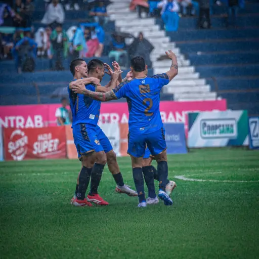 Celebración de Cobán Imperial ante el Deportivo Mixco - Cobán Imperial