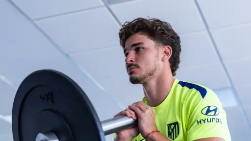 Julián Álvarez en la pretemporada con el Atlético de Madrid - Atlético de Madrid