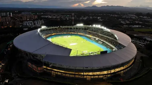 Estadio Hernán Ramírez Villegas en la ciudad de Pereira, Colombia - RR.SS.