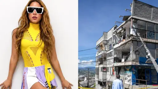 Shakira terremoto de Colombia ,Redes sociales Shakira y Foto EFE