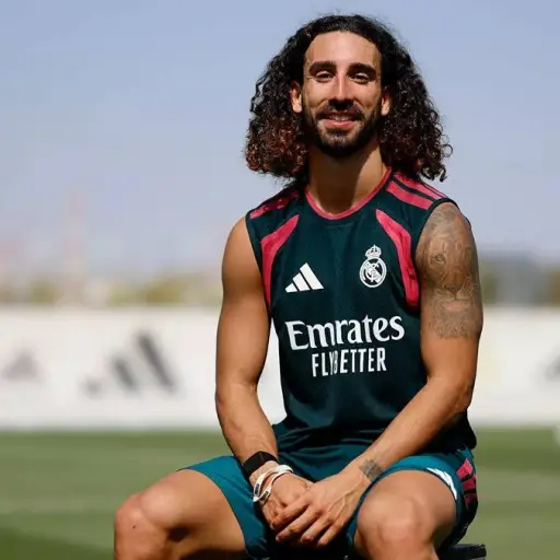 Marc Cucurella en su primer día como jugador del Real Madrid - Real Madrid C.F.