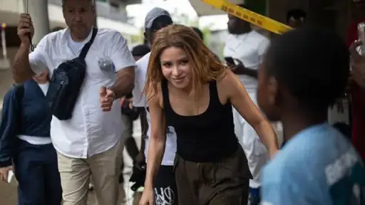 Shakira llega a Colombia ,Instagram