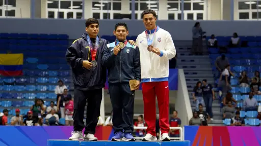 Guatemala se posiciona en el séptimo lugar del medallero general de Santo Domingo 2026 