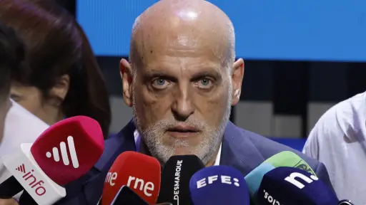 Javier Tebas, presidente de La Liga 