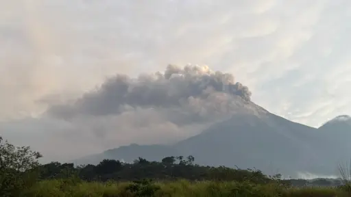 Volcán de Fuego: actividad 3 de agosto de 2026
