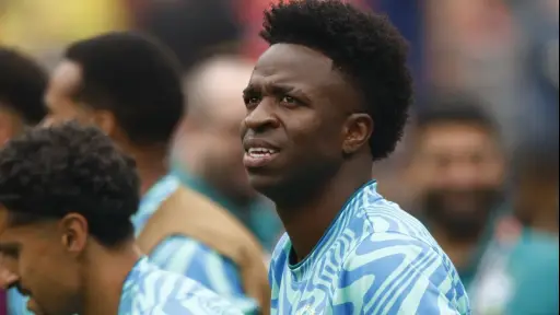 Vinícius, jugador del Real Madrid 