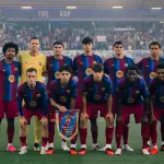 Once del Barcelona en partido amistoso ante el Birmingham City - FC Barcelona