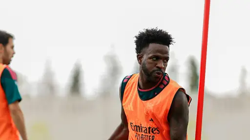 Vinícius en la pretemporada del Real Madrid - Real Madrid C.F.