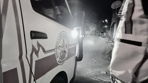 El ataque armado ocurrió en un camino de terracería, según el reporte de los rescatistas. ,Bomberos Voluntarios.