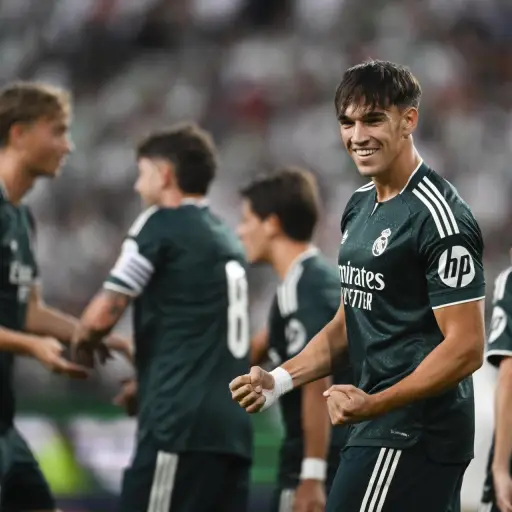 Carlos Espí anotó su primer con con la camiseta del Real Madrid - EFE