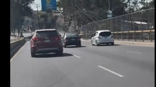 El tránsito quedó totalmente liberado en este sector del Anillo Periférico. ,Captura de pantalla.