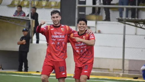 Celebración de San Pedro ante Suchitepéquez en el Apertura 2026 - Diego José Vásquez