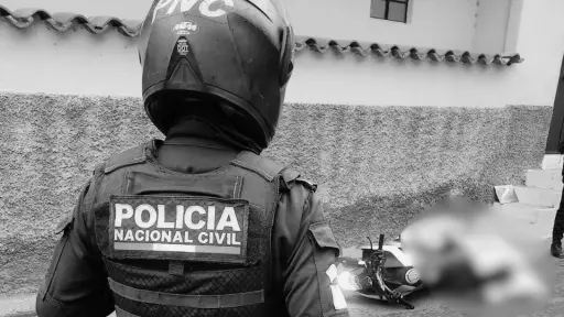 La PNC dio de baja a un hombre armado en Pastores, Sacatepéquez. ,PNC de Guatemala.
