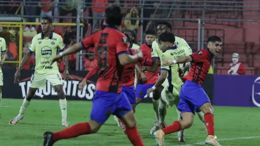Partido entre Municipal y Motagua por la Copa Centroamericana 2026 - Alex Meoño